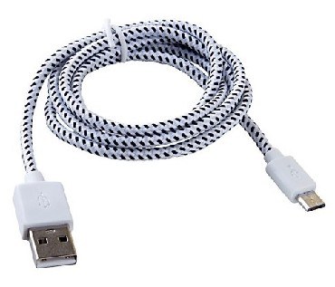 интерфейсный кабель BLAST BMC-112 USB - micro USB, 1м, белый