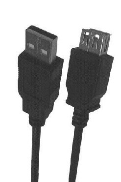 BELSIS (SP3090) кабель USB 2.0 A вилка <--> USB A розетка, 1.8 м. (8462)
