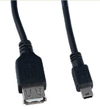 PERFEO (U4201) USB2.0 A розетка - MINI USB 5P вилка 0.5 м