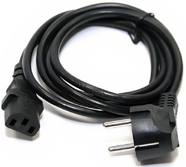 кабель питания 5BITES VDE105030 IEC-320-C13 / 220V / 3G*0.50MM / VDE / 3M