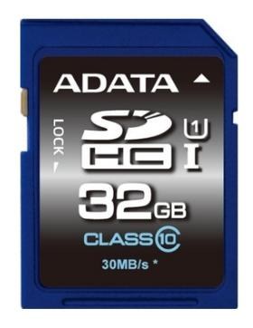 Карта памяти A-DATA SDHC 32GB Class10 UHS-I