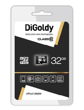 DIGOLDY 32GB microSDHC Class10 - б/а