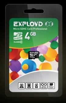 EXPLOYD MicroSDHC 4GB Class4
