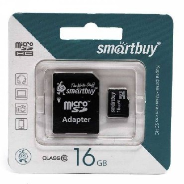 SMARTBUY (SB16GBSDCL10-01LE) MicroSDHC 16GB Class10 LE + адаптер