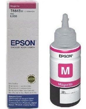 EPSON T6643 пурпурный для L100 (C13T66434A)