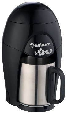 Кофеварка SAKURA SA-6106BK черный
