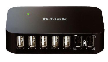 Компонент для сетевого оборудования D-LINK DUB-H7/B/B1/C1A USB концентратор 7хUSB 2.0, черный