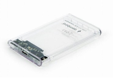 корпус для жёстких дисков GEMBIRD (17563) EE2-U3S-32P, USB 3.0 0, прозрачный