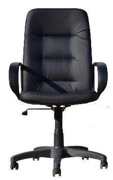 OFFICE-LAB кресло КР16 эко кожа черная / ЭКО1