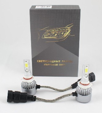 KS-AUTO ( KS-C6-HB3 Original HP) Лампа светодиодная, HB3 H/L 36W 3800LM, радиатор,вент., 2шт, 8V-48V