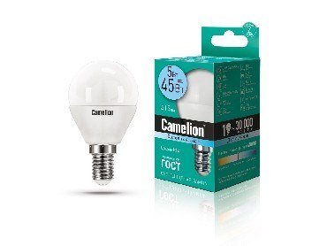 CAMELION LED5-G45/845/E14 (Эл.лампа светодиодная 4500К)
