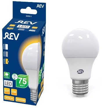 REV 32266 5 Лампа сд A60 Е27 10W 2700K теплый свет