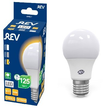REV 32402 7 Лампа сд A60 Е27 16W 2700K теплый свет