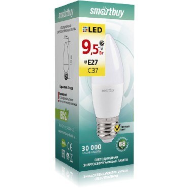 SMARTBUY (SBL-C37-9_5-40K-E27) 9.5W/4000/E27