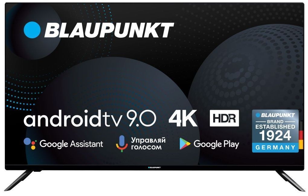 LED-телевизор BLAUPUNKT 55UN965T 4K SMART Android 9.0/голосовое управление