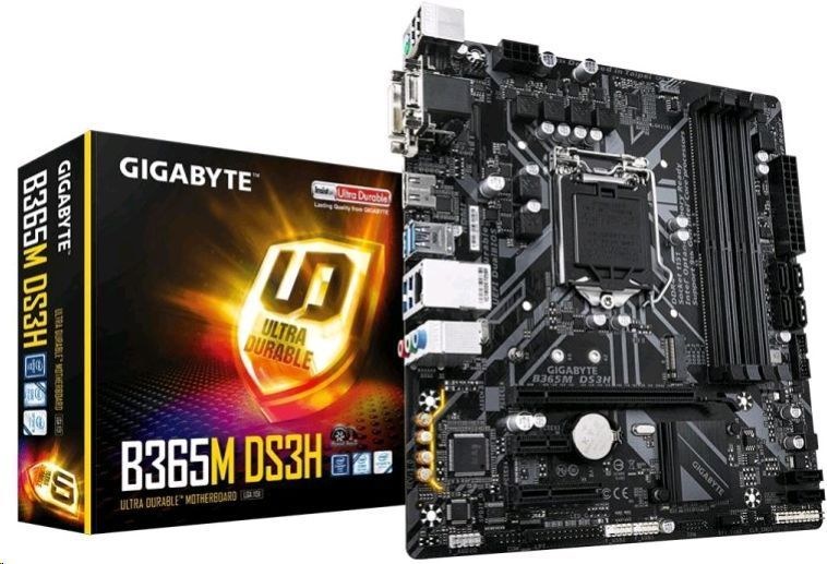 GIGABYTE B365M DS3H, LGA 1151v2, Intel B365, mATX