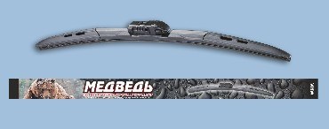 МЕДВЕДЬ (MHW-28 (710 мм)) Щётка стеклоочистителя ГИБРИД, универсальное крепление