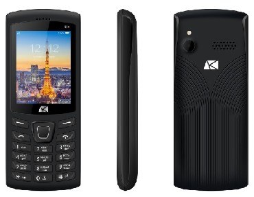 Мобильные телефоны ARK BENEFIT U4 черный (2 SIM)