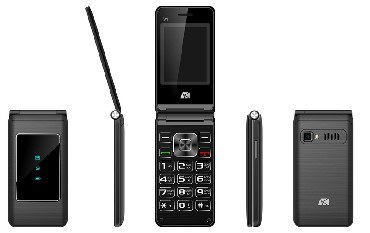 Мобильный телефон ARK BENEFIT V1 черный ( 2 SIM)