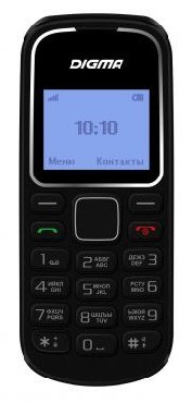 Мобильный телефон DIGMA A105 черный (2SIM)