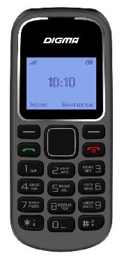 Мобильный телефон DIGMA A105 серый (2SIM)