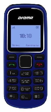 Мобильный телефон DIGMA A105 темно-синий (2SIM)