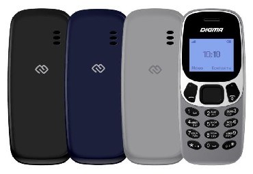 Мобильный телефон DIGMA A105N темно-серый