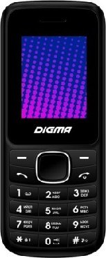 Мобильный телефон DIGMA LINX A170 черный/красный