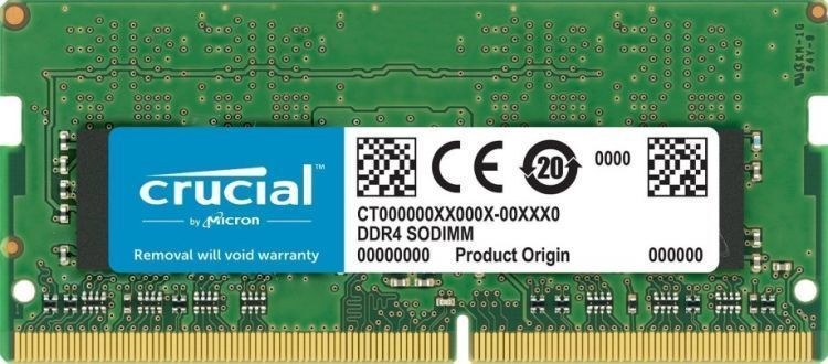 CRUCIAL CT4G4SFS8266 DDR4 - 4ГБ 2666, SO-DIMM, Ret