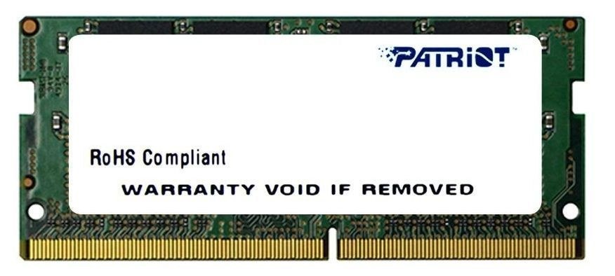 Модуль памяти PATRIOT Signature PSD44G240081S SO-DIMM DDR4 4Gb PC19200 2400Mhz