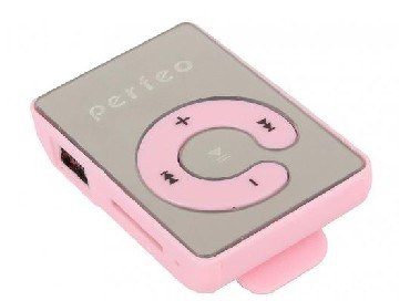 MP3-плеер PERFEO VI-M003 Music Clip Color розовый