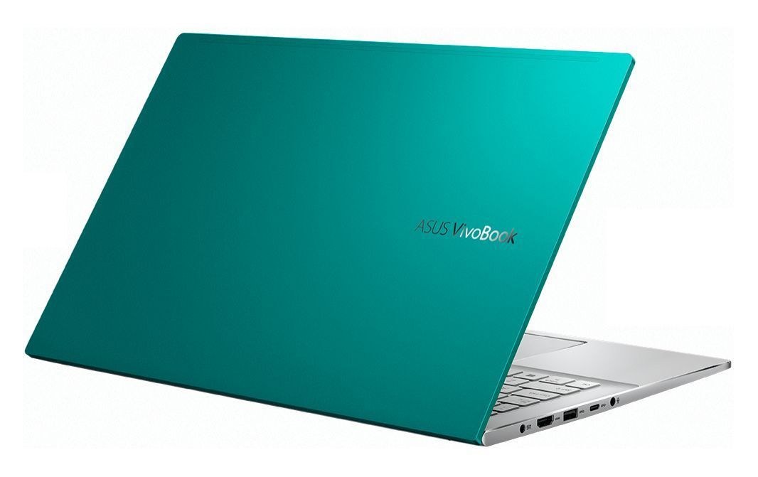 Ноутбук ASUS VivoBook S533FL i5-10210U 8Gb SSD 256Gb nV MX250 2Gb 15,6 FHD IPS BT Cam 4210мАч Win10 Зеленый S533FL-BQ058T 90NB0LX1-M00990