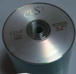 VS CD-R 80MIN 52x BULK (50)