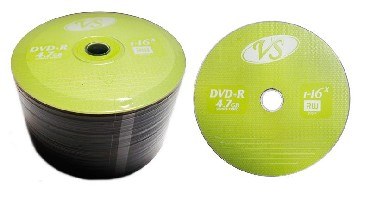 Оптический диск VS DVD+R 4.7GB 16x BULK (50)