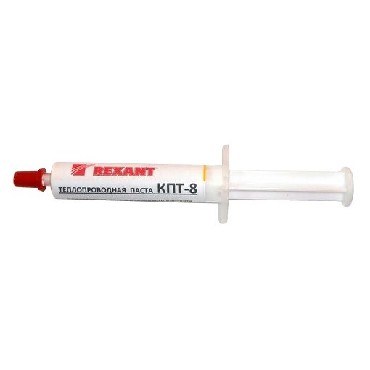 REXANT (09-3751) паста теплопроводная КПТ-8 2мл (шприц) (10)