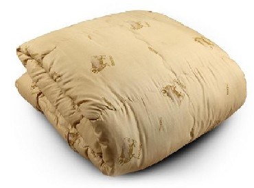ЮТА-ТЕКС 1494 Одеяло овечья шерсть Классика микрофибра 1,5-сп. 150х205