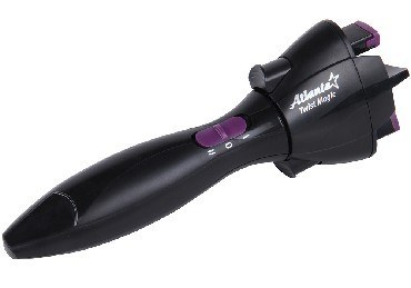 Прибор для укладки волос ATLANTA ATH-6691 черный автозавивка косичек