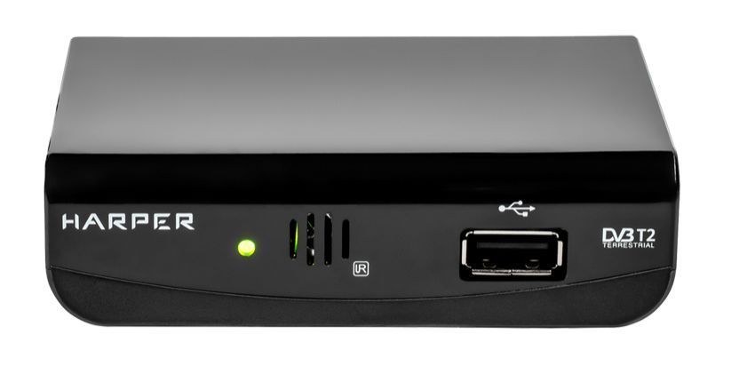 HARPER HDT2-1030 DVB-T2/MStar/ультра компактный 90 мм