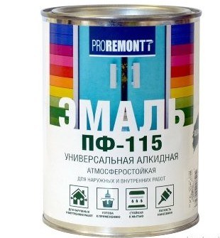 PROREMONTT Эмаль ПФ-115 Бел. глянц. 1,9кг Л-С