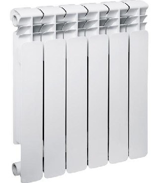 Радиатор отопления LAMMIN ECO AL500-80-8 секций алюминиевый