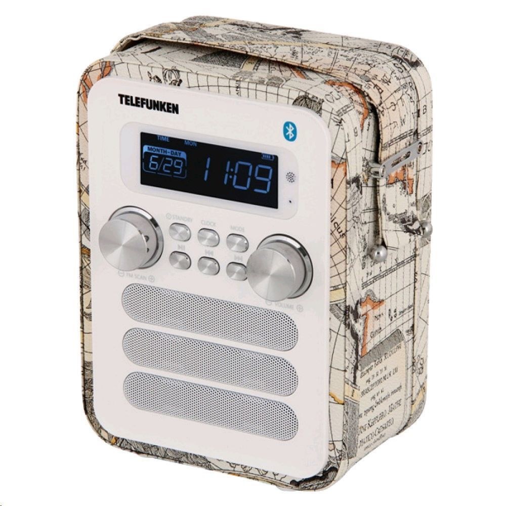 Купить Радиочасы TELEFUNKEN TF-1580UB(карта) в магазине ДСН Авто