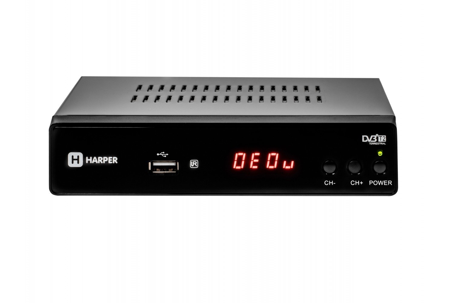HARPER HDT2-5010 DVB-T2/металл/дисплей/кнопки/MStar