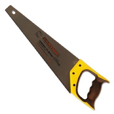 SANTOOL (030105-001-450) Ножовка по дереву 450 мм, зуб 2 мм c двухкомпонентной ручкой