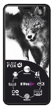 Смартфон BLACK FOX B7 FOX+ NFC DUOS BLACK