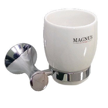 MAGNUS 85005 Стакан керамический с креплением к стене
