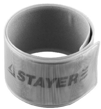 Браслет STAYER MASTER 11630-G браслет светоотражающий серый (5)