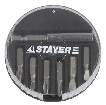STAYER MASTER 2607-H7_z01 набор бит в круглом минибоксе (уп.10шт)