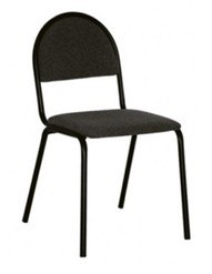 Стул OLSS стул СМ-7 ткань черная В-14 рама окрашенная черной порошковой краской