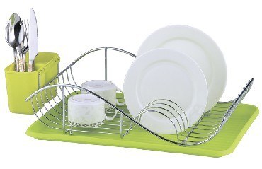 ZEIDAN Z-1170 зеленая Сушилка для посуды