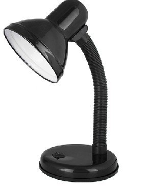 ULTRAFLASH (12356) UF-301 С02 черный (Светильник настольный,230V 60W)